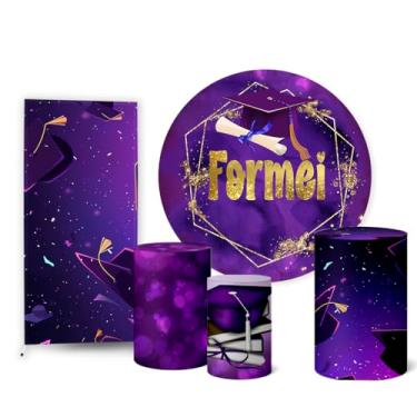 Imagem de Trio Capas Cilindro + Painel Sublimado + Painel Lateral Formatura (K2FOR0010)