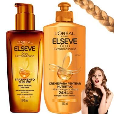 Imagem de Kit Oleo Extraordinário Elseve Loreal Paris Recuperação - L'oreal Pari