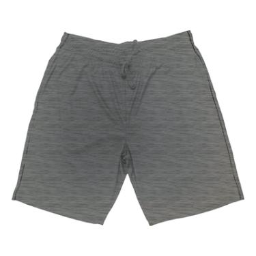 Imagem de BERMUDA COM VIVO LATERAL EM TECIDO POLIESTER, COR MESCLA, MARCA BASIC+, TAMANHO P