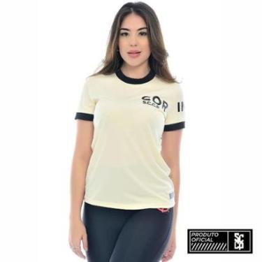 Imagem de Camisa Corinthians Oficial Licenciada Feminina CP Off White Emporio Alex-Feminino