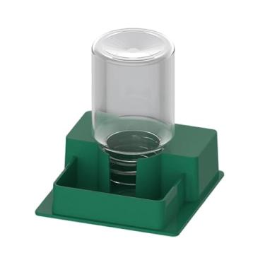 Imagem de IEUDNS Alimentador automático de água para répteis, dispensador de água com bebedouro para camaleão, Verde