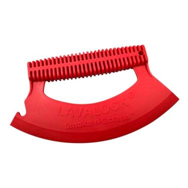 Imagem de Smoke-n-Scrape XL raspador de defumador removedor de resíduos de churrasco para chaleira Weber WSM BGE Kamado Oklahoma Joe's