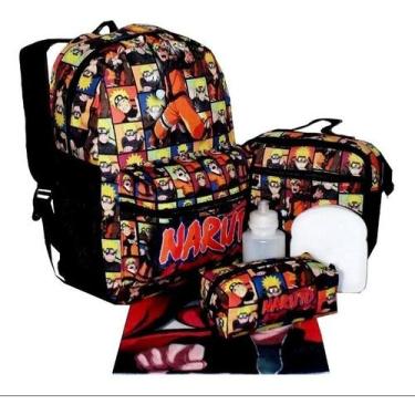 Imagem de Mochila Naruto Masculina Infantil Juvenil Escola Costas 2020 - Outras 