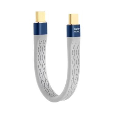 Imagem de Cabo USB-C Para USB-C De Carregamento Rápido 240W Transferência De Dad