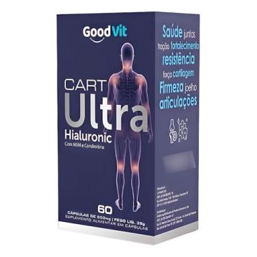 Imagem de Cart Ultra Hialuronic 60 Caps Good Vit Colageno Tipo 2