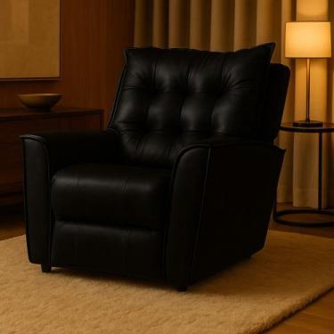 Imagem de Poltrona King Reclinável do Papai material sintético Star Confort - VS