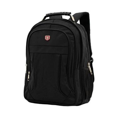 Imagem de Mochila Preto Robusta Alça Superior Plástico Reforçado | Seanite-Unissex