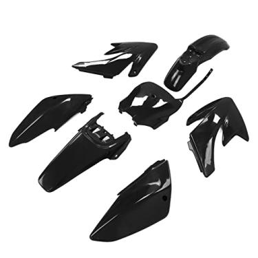 Imagem de Painel de Carenagem de Motocicletas, Substituição do Kit CRF 70 ABS Plastic Fairings, Reduz a Resistência Ao Ar e Ruído, Proteção Abrangente para o Corpo do Veículo, Instalação