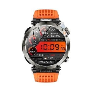 Imagem de Relógio Inteligente Militar À Prova d'Água De 1,7 Polegadas Com Bateri
