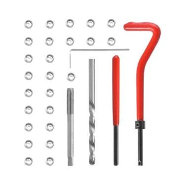 Imagem de Kit De Reparo De Rosca Métrica M5 M6 M8 M10 M14 Para Carros, Ferrament