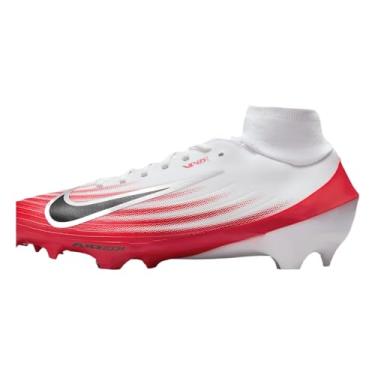 Imagem de Nike Chuteiras Vapor Pro 1 (HM8850-104, branco/azul marinho/prata metálico/preto), Branco/vermelho universitário/preto, 39