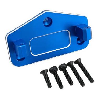 Imagem de Servo Mount 6061 Aluminum for Losi 1/18 Mini LMT 4X4 Monster Truck, Replacement for LOS212036, Upgrade Servo Plate for RTR-LOS01026 Mini LMT (Blue)