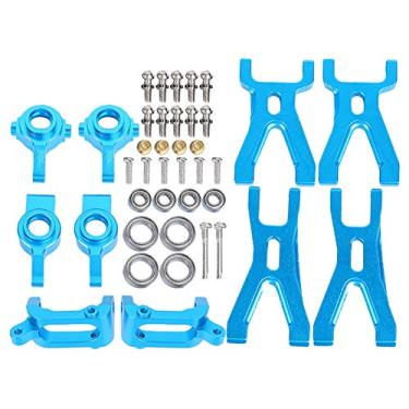 Imagem de Ainoli RC Car Metal Upgrade Kit de substituição 1/18 acessório de braço de suspensão para A959/A969