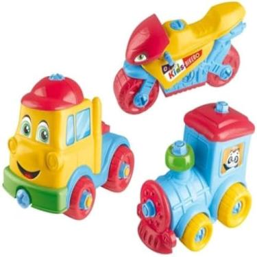 Imagem de Veiculo brinquedo para criancas, diversos tipos de carro, leve, 3 anos.
