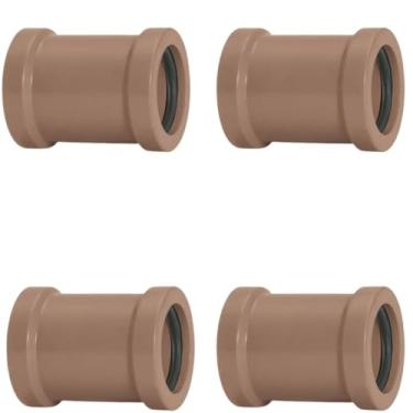 Imagem de Luva de Correr 40mm PVC Soldável Para Encanamento Conexão| Akato | Kit 04 Un