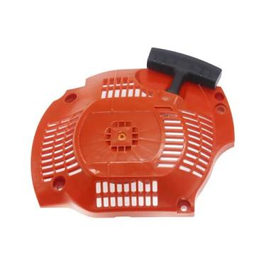 Imagem de QHALEN Conjunto de acionador de partida de recuo para motosserra Husqvarna 450 445 peça nº 544071604 544071602
