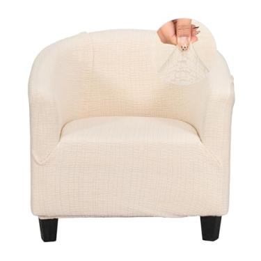 Imagem de Eco-Ancheng Capa elástica para cadeira de clube, capa de cadeira de barril, capa de poltrona, capa de sofá, removível, protetor de móveis para sala de estar, 01