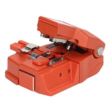 Imagem de Asixxsix Cutelo de Fibra óptica, Ferramenta de Corte de Decapagem de Cutelo de Fibra óptica, Faca de Fibra óptica de Corte de Cabo, Cortador de Fibra óptica FTTH, Retorno Automático do (Laranja)