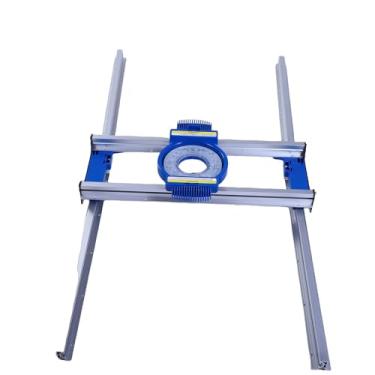 Imagem de ZJchao Aplainamento de Laje de trenó de Roteador, Plaina de Madeira de Gabarito de Roteador Com Corrediça de Baixa Fricção de Trilho Preciso para Projetos de Resina de Placa Final de