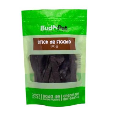 Imagem de Petisco Natural Stick de Fígado para Cães e Gatos BudoPet
