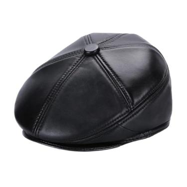 Imagem de GTIANHE-TAN Boina feminina chapéu jornaleiro quatro estações de chapéus modernos para viagens urbanas e festivais, One Size, Ágata