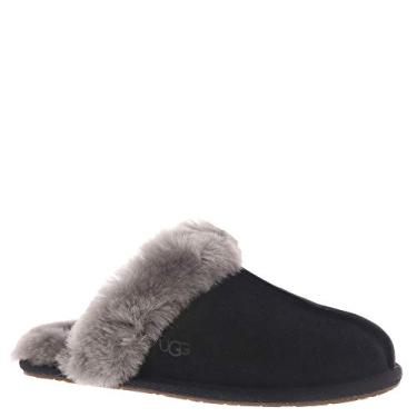 Imagem de UGG Pantufa feminina Scuffette II, Preto/cinza, 5