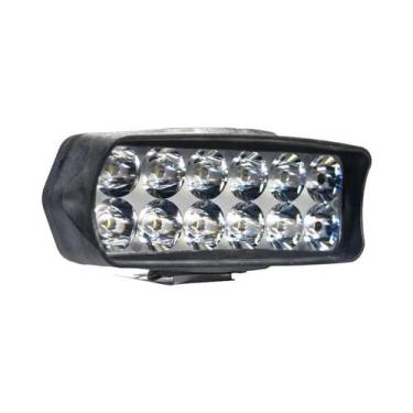 Imagem de Farol LED Para Motocicleta 8/12/16 DRL Lâmpada Auxiliar Branca De Alta