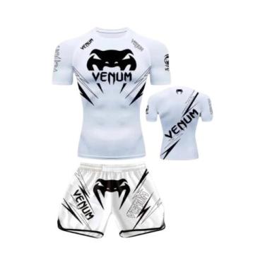 Imagem de Conjunto De Shorts Esportivos De Manga Curta Para Homens E Mulheres UF