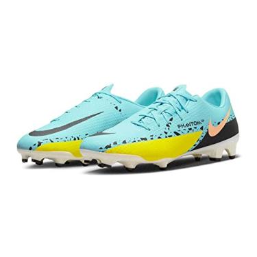 Imagem de Nike Tênis de futebol masculino, Glacier Ice Black Yellow Strik, 10.5
