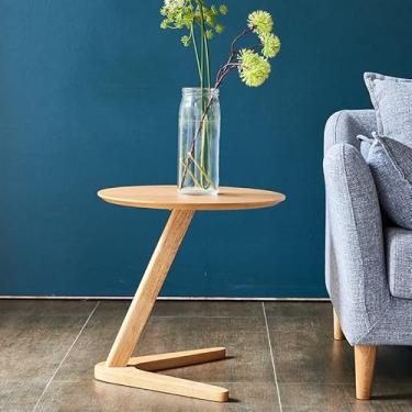 Imagem de Mesa de centro pequena nórdica multifuncional criativa mesa lateral redonda mesa de centro de lazer mesas de canto (cor: 1) (1)