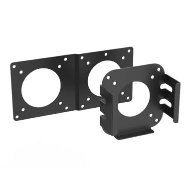 Imagem de Monzlteck Suporte para Mac mini M4/M4 Pro compatível com placa adaptadora VESA, suporte de montagem de hardware