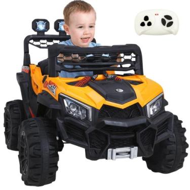 Imagem de Carro Eletrico Bang Toys UTV Volt-4 Amarelo 12V Controle