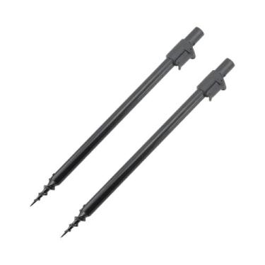 Imagem de Hirisi 2 peças banco de pesca de carpa varas de alumínio haste pod sup