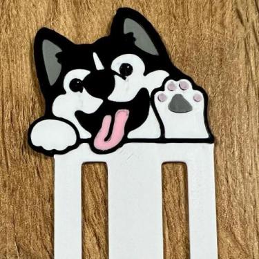 Imagem de Marcador Pagina Livro Caderno ANIMAIS PET BOOKMARK Criativo Leitura Di