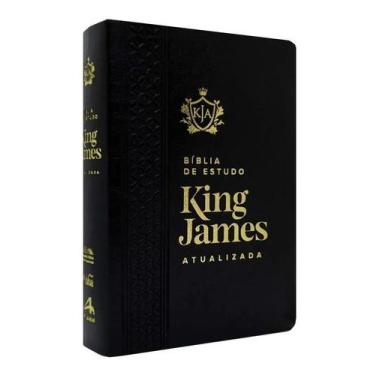 Imagem de Bíblia De Estudo King James Atualizada Preta - ART GOSPEL