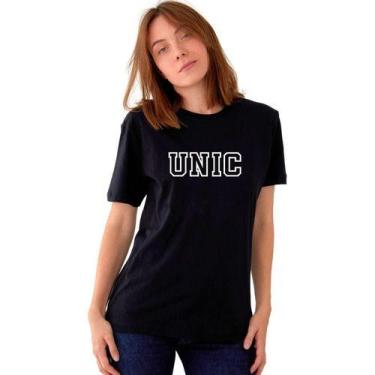 Imagem de Camiseta Faculdade Unic Universidade De Cuiabá Mt Feminina, G, Azul