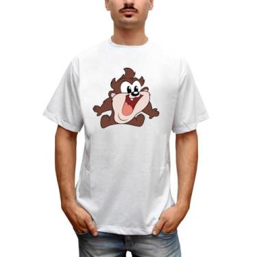 Imagem de Camiseta Masculina Taz Mania Bebe Camisa Desenho Anos 90 - Bella Store