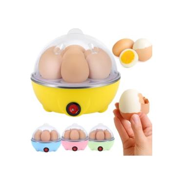 Imagem de Cozedor Elétrico Vapor Cozinha Multi Funções Ovos Egg Cooker (Cor Aleatória) 110v