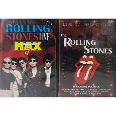 Imagem de 2 DVDS Rolling Stones -Live Tv Presentanes /Live At The Max