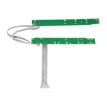 Imagem de 5304518467 Conjunto de botão de controle da interface do usuário da máquina de lavar louça, painel de interruptor de substituição, compatível com White-Westinghouse & Electrolux/Frigidaire painel de