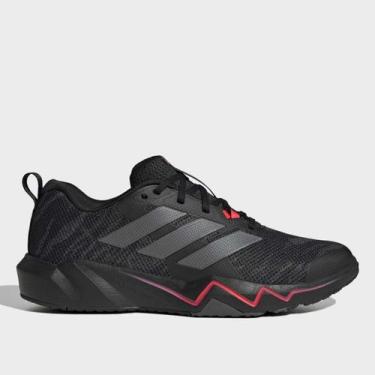Imagem de Tênis Adidas Rapidmove Go Trainer Masculino, Chumbo, Vermelho, 44