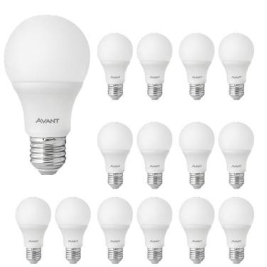 Imagem de 15 Lâmpadas LED Pera 9W 6500K Bivolt  Substitui 60W com Economia de En