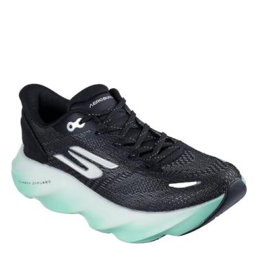 Imagem de Skechers Tênis feminino Aero Burst, Preto/branco, 38