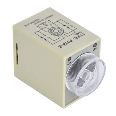 Imagem de Relé de tempo de 8 pinos Relé de tempo de trilho dinâmico, temporizador de atraso 6S, sistema de automação industrial, interruptor de temporizador de equipamento mecânico (AC110V) (tamanho: DC24V)