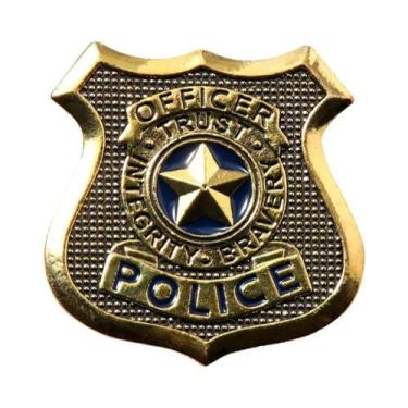 Imagem de Broche De Metal Da Polícia Zootopia Judy Hopps, Pin De Lapela Para Mul