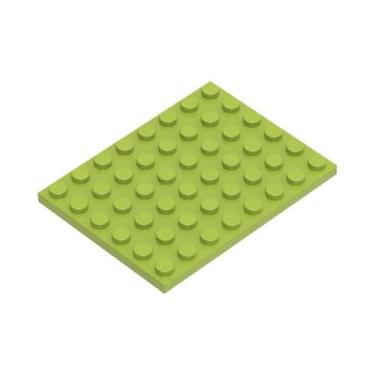 Imagem de Blocos De Montar Compatíveis Para Crianças 15 Peças 3036 6x8 Placas De