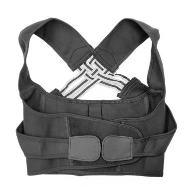 Imagem de Colete Corretor Postural Ortopédico Coluna Cervical Alinha Postura Tamanho:L