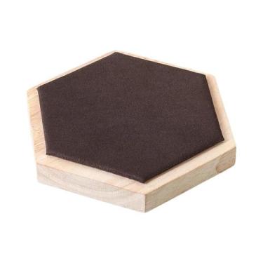 Imagem de Conjunto De Bandejas Elegantes Em Carvalho Branco Para Joias: Exposito