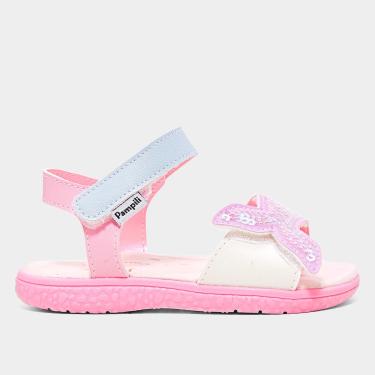 Imagem de Sandália Infantil Pampili Papete Bia Menina-Feminino