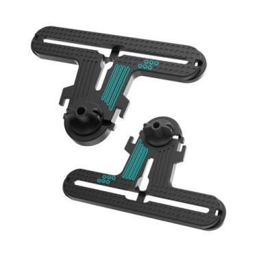 Imagem de Kit Com 2 Trilhos Laterais Duráveis Em Formato T Aventik Para Caiaque,